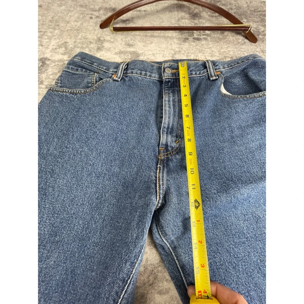 Levi's Mens 38 x 32 517 Boot Cut Jeans Dark Blue Western Workwear